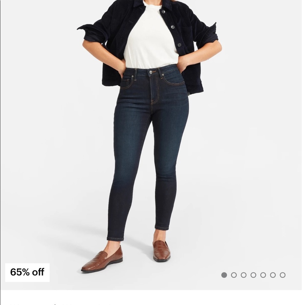 Everlane curvy high rise skinny 27